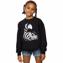 Disney - Sweat ALICE IN WONDERLAND MONO CHESHIRE CAT - Fille (Noir)