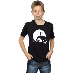 Disney - T-shirt NIGHTMARE BEFORE CHRISTMAS - Garçon (Noir)