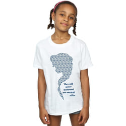 Disney - T-shirt FROZEN - Fille (Blanc)