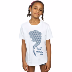 Disney - T-shirt FROZEN - Fille (Blanc)