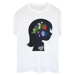 Disney - T-shirt INSIDE OUT - Femme (Blanc)