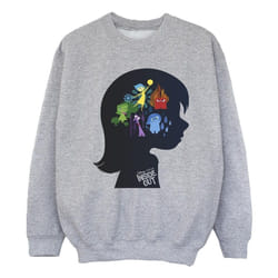Disney - Sweat INSIDE OUT - Fille (Gris chiné)