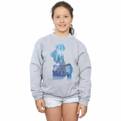 Disney Princess - Sweat - Fille (Gris chiné)