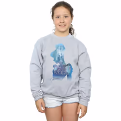 Disney Princess - Sweat - Fille (Gris chiné)