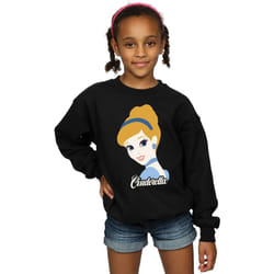 Disney Princess - Sweat - Fille (Noir)