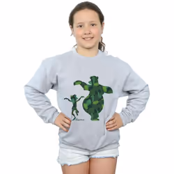 Disney - Sweat THE JUNGLE BOOK - Fille (Gris chiné)