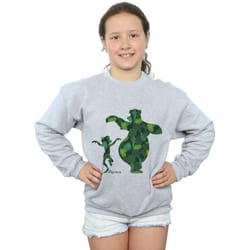 Disney - Sweat THE JUNGLE BOOK - Fille (Gris chiné)