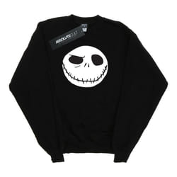 Disney - Sweat NIGHTMARE BEFORE CHRISTMAS JACK'S BIG FACE - Garçon (Noir)