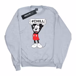 Disney - Sweat CHILL - Homme (Gris chiné)