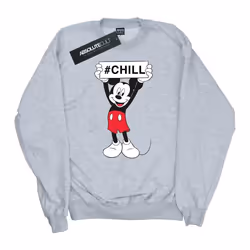 Disney - Sweat CHILL - Homme (Gris chiné)
