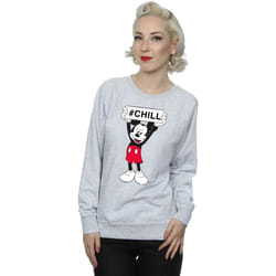 Disney - Sweat CHILL - Femme (Gris chiné)