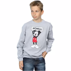 Disney - Sweat CHILL - Garçon (Gris chiné)