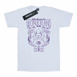 Disney - T-shirt ALICE IN WONDERLAND ADVENTURES IN WONDERLAND - Homme (Blanc)