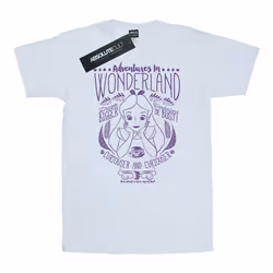 Disney - T-shirt ALICE IN WONDERLAND ADVENTURES IN WONDERLAND - Homme (Blanc)