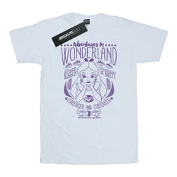 Disney - T-shirt ALICE IN WONDERLAND ADVENTURES IN WONDERLAND - Homme (Blanc)