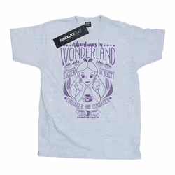 Disney - T-shirt ALICE IN WONDERLAND ADVENTURES IN WONDERLAND - Homme (Gris chiné)