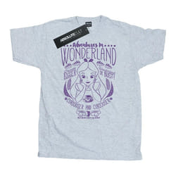Disney - T-shirt ALICE IN WONDERLAND ADVENTURES IN WONDERLAND - Homme (Gris chiné)