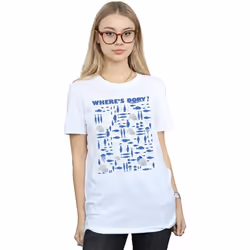 Disney - T-shirt FINDING DORY WHERE'S DORY? - Femme (Blanc)