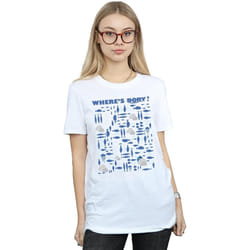 Disney - T-shirt FINDING DORY WHERE'S DORY? - Femme (Blanc)