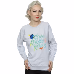 Disney - Sweat FINDING DORY ADVENTURE - Femme (Gris chiné)