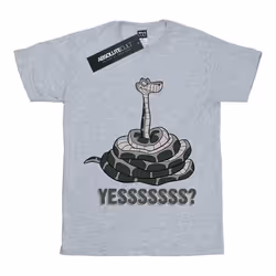 Disney - T-shirt THE JUNGLE BOOK YESSSSS - Garçon (Gris chiné)