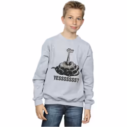 Disney - Sweat THE JUNGLE BOOK YESSSSS - Garçon (Gris chiné)