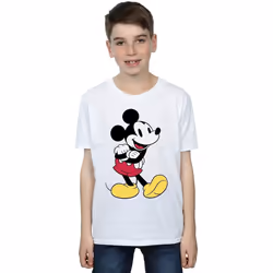 Disney - T-shirt MICKEY MOUSE - Garçon (Blanc)