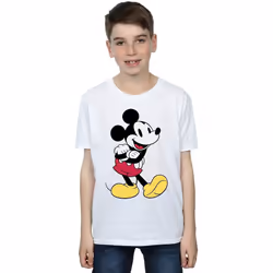 Disney - T-shirt MICKEY MOUSE - Garçon (Blanc)