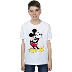 Disney - T-shirt MICKEY MOUSE - Garçon (Blanc)