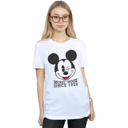 Disney - T-shirt SINCE - Femme (Blanc)