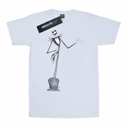 Disney - T-shirt NIGHTMARE BEFORE CHRISTMAS - Femme (Blanc)
