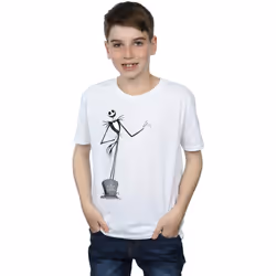 Disney - T-shirt NIGHTMARE BEFORE CHRISTMAS - Garçon (Blanc)