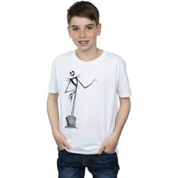 Disney - T-shirt NIGHTMARE BEFORE CHRISTMAS - Garçon (Blanc)
