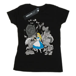 Disney - T-shirt ALICE IN WONDERLAND - Femme (Noir)