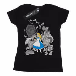Disney - T-shirt ALICE IN WONDERLAND - Femme (Noir)