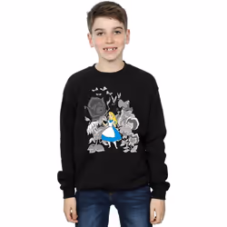 Disney - Sweat ALICE IN WONDERLAND - Garçon (Noir)
