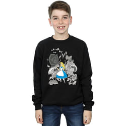 Disney - Sweat ALICE IN WONDERLAND - Garçon (Noir)