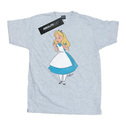 Disney - T-shirt ALICE IN WONDERLAND - Homme (Gris chiné)