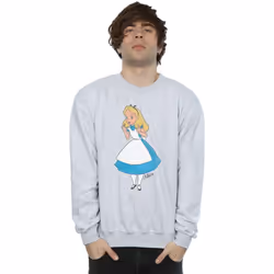 Disney - Sweat ALICE IN WONDERLAND ALICE - Homme (Gris chiné)