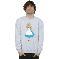 Disney - Sweat ALICE IN WONDERLAND ALICE - Homme (Gris chiné)