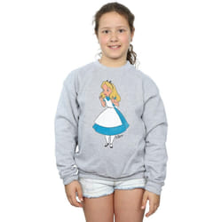 Disney - Sweat ALICE IN WONDERLAND ALICE - Fille (Gris chiné)