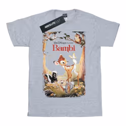 Disney - T-shirt - Fille (Gris chiné)
