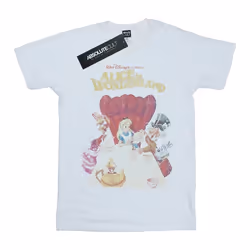 Disney - T-shirt ALICE IN WONDERLAND - Fille (Blanc)