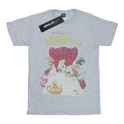 Disney - T-shirt ALICE IN WONDERLAND - Fille (Gris chiné)