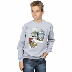 Disney - Sweat FROZEN - Garçon (Gris chiné)