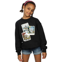 Disney - Sweat FROZEN - Fille (Noir)