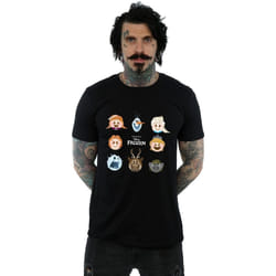 Disney - T-shirt FROZEN - Homme (Noir)