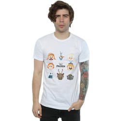 Disney - T-shirt FROZEN - Homme (Blanc)