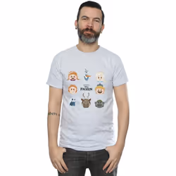 Disney - T-shirt FROZEN - Homme (Gris chiné)