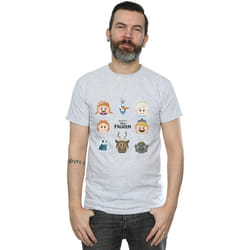 Disney - T-shirt FROZEN - Homme (Gris chiné)